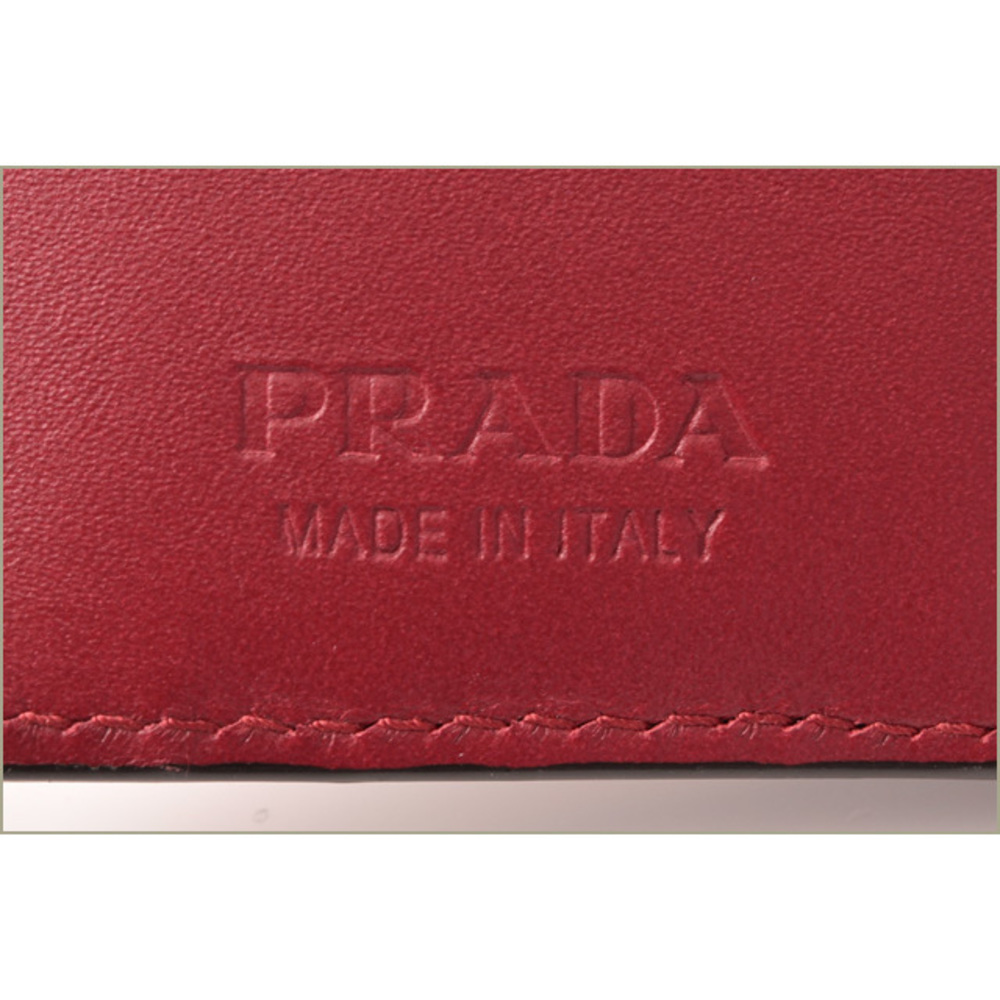 Prada Folding Wallet Black Ruby - image 7
